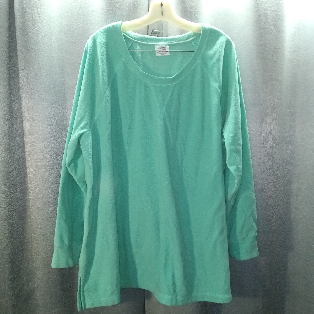 Sea Green Fleece Sweater